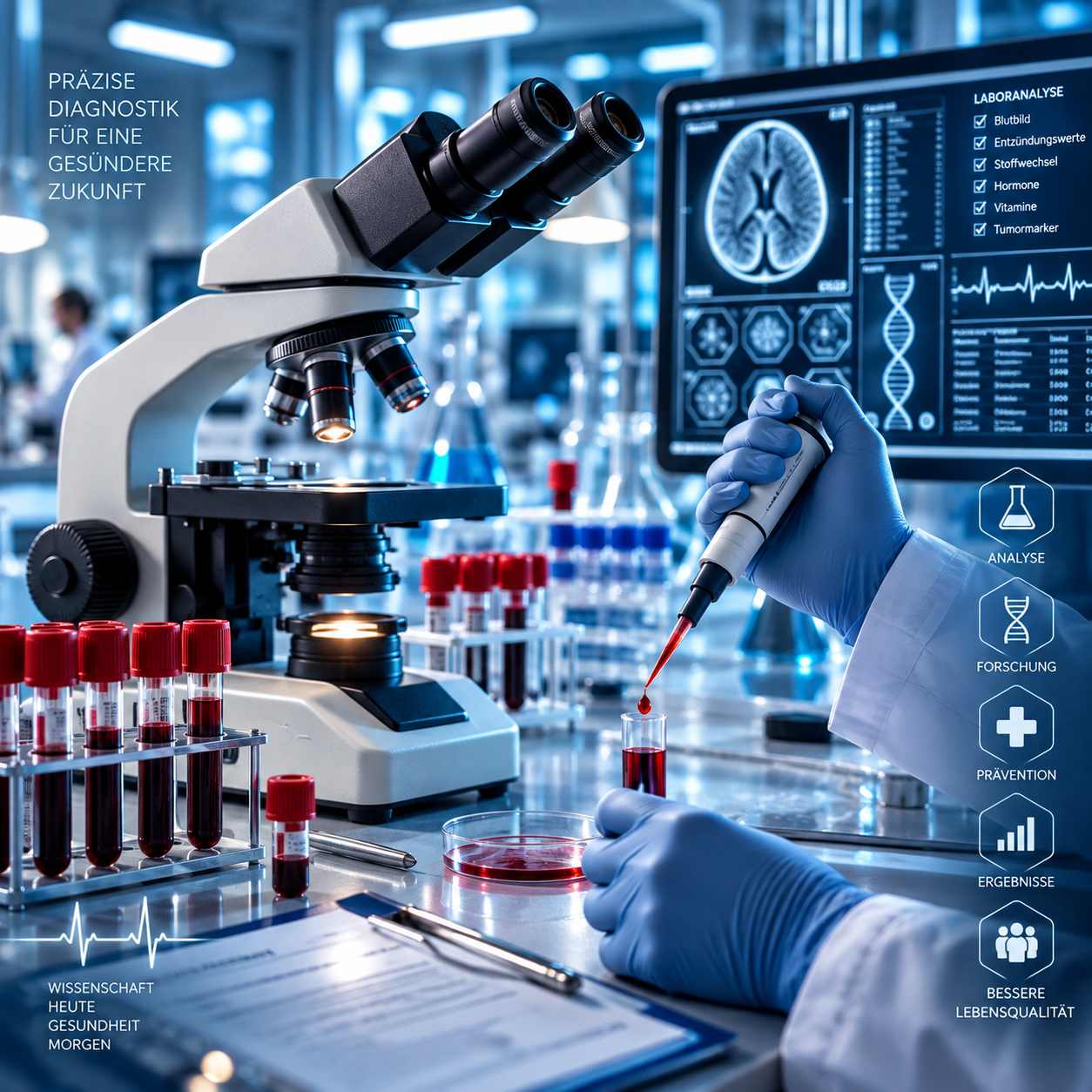 Labordiagnostik – Laboruntersuchungen und präzise medizinische Diagnostik